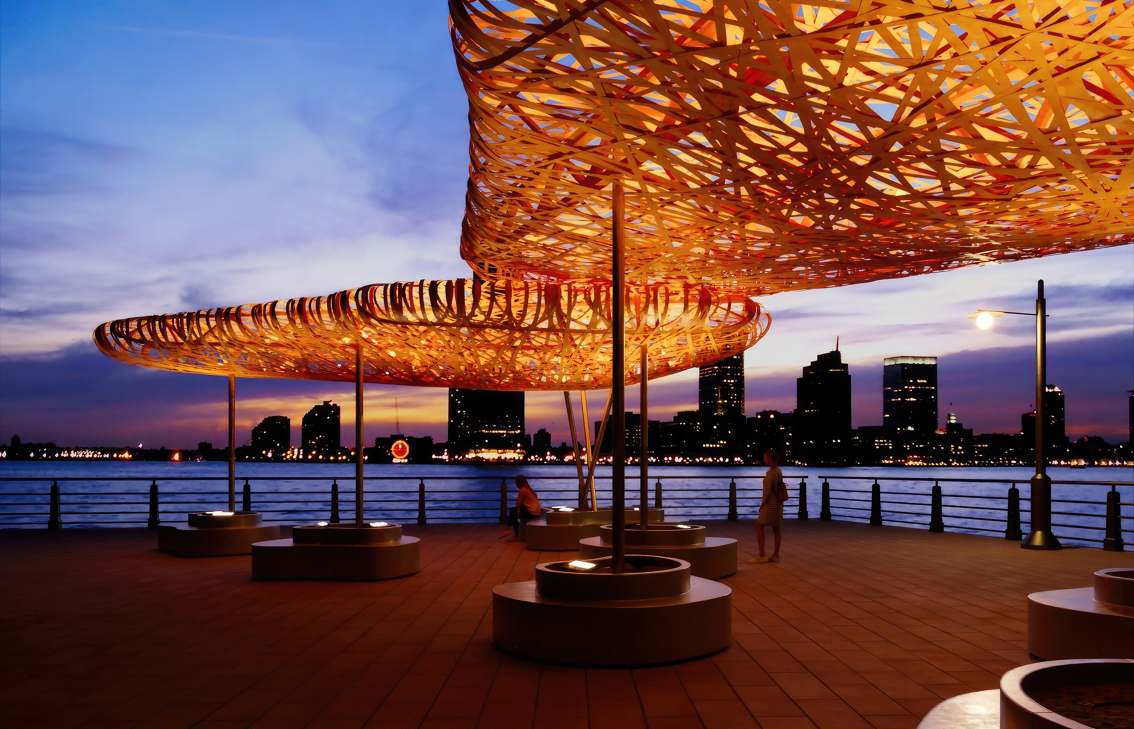 design pavilion 2023 bamboo cloud